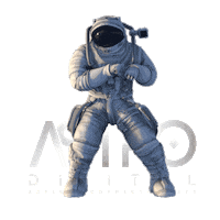 astrodijitals space astronaut astro uzay Sticker