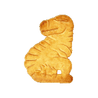 T-Rex Breakfast Sticker by Artiach