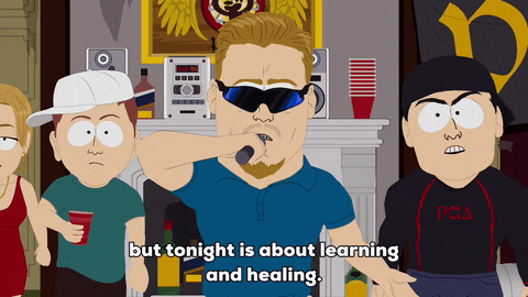 microphone announcement GIF by South Park 