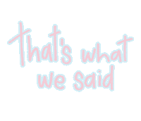 chelseyjadecurtis whatwesaid Sticker