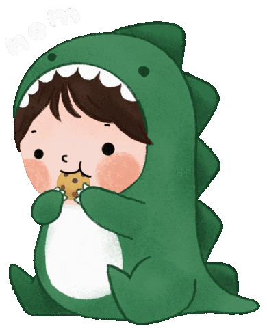 Happy Cookie Monster Sticker by whee