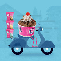 Delivery GIF by BaskinRobbinsCanada