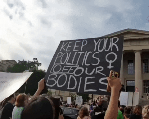 Supreme Court Protest GIF by GIPHY News