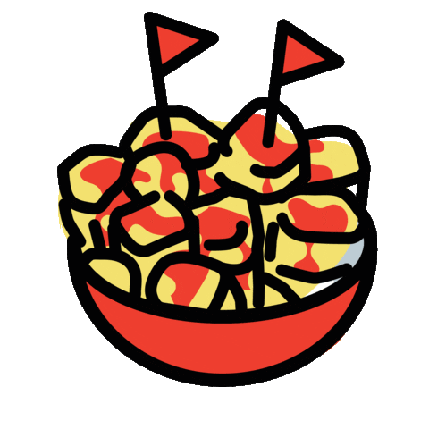 Aperitivo Tapas Sticker by El Bandarra