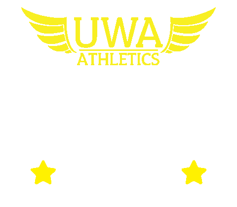 White Sticker by UWA Little Athletics Club
