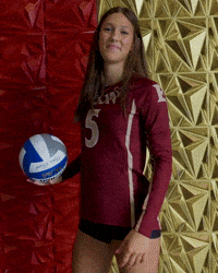 Elon Volleyball GIF by Elon Phoenix