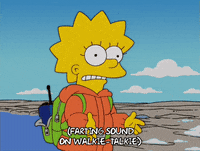 Lisa Simpson Fart GIF by The Simpsons