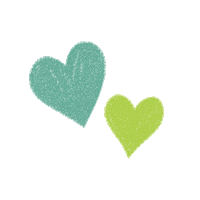 In Love Hearts Sticker