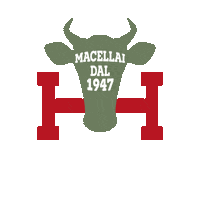 tortorahouse_official logo house delivery burger Sticker