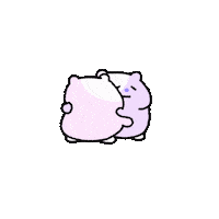 Hamster Hug Sticker