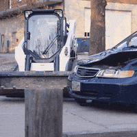 surprise texting and driving GIF