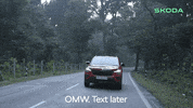 Driving On My Way GIF by Skoda India