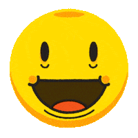 Happy Illustration Sticker