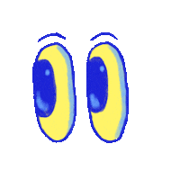 Floribundo animation surprise eyes digital Sticker