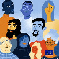 People Flowers GIF by European Commission