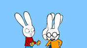 Merci Beaucoup Thanks GIF by Simon Super Rabbit