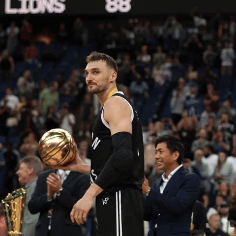 Sam Dekker Trophy GIF by London Lions