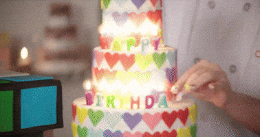 birthday lyric video GIF by Katy Perry