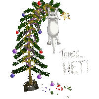 Christmas Tree Sticker