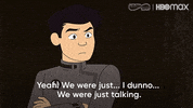 Talking Infinity Train GIF by Max