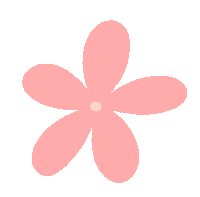 Pink Flower Sticker