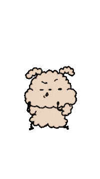 y_a_m_i_n_g dog 귀여운 강아지 yaming Sticker