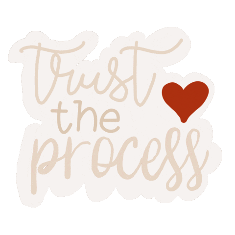 Trust The Process Sticker