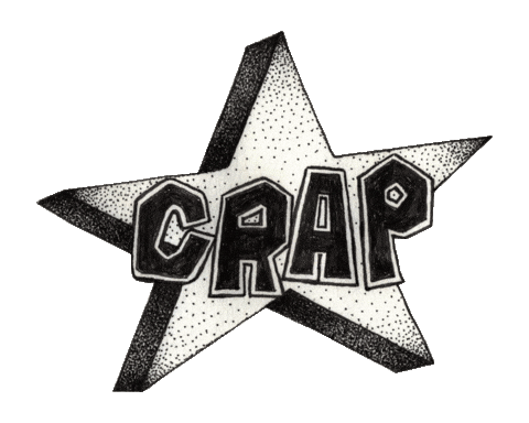 Star Logo Sticker by CRAP Eyewear