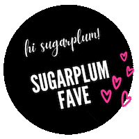 hisugarplum sugarplum hisugarplum Sticker