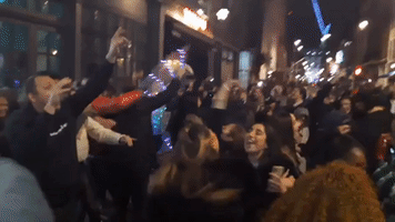 Revelers Enjoy Night Out in London Before Further Coronavirus Restrictions