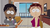 sad hotel GIF by South Park 