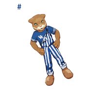 Kentucky Wildcats Mascot Sticker by University of Kentucky
