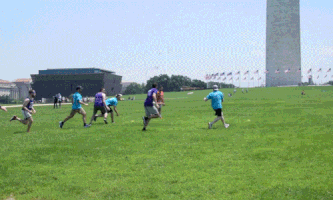 pass teamwork GIF by DC Fray