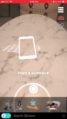 reticle surface tracking GIF by MANGOTEETH