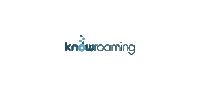 KnowRoaming roam roaming connectivity sim card Sticker