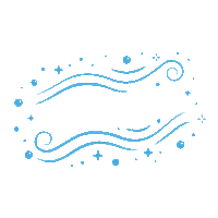 sparkling water swimming Sticker