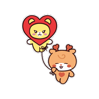Valentines Gidle Sticker