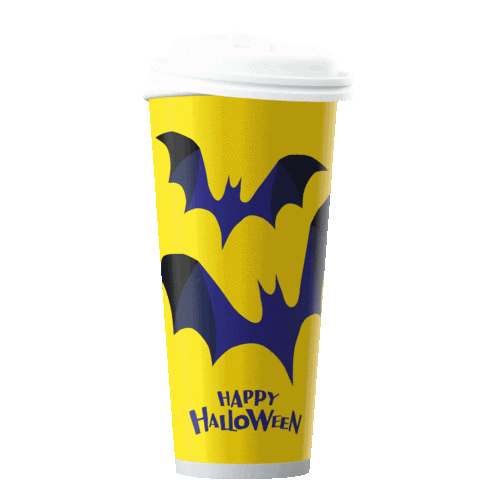 Fanta_korea giphyupload halloween burger fanta Sticker