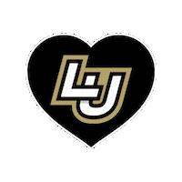 Black And Gold Love Sticker by Lindenwood University