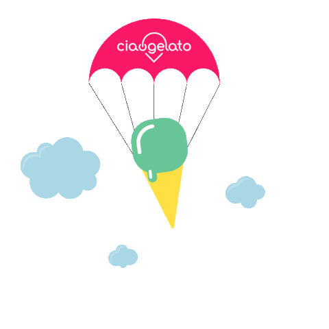 ciaogelatoanimation delivery icecream gelato pastry Sticker