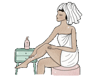 beauty day Sticker by Carol Fernandes