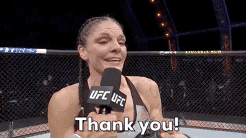 Sport Thank You GIF by UFC