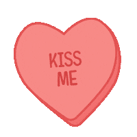 Kiss Me Love Sticker