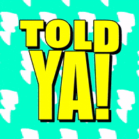 Told You Text GIF by Ishmael Arias Pinto