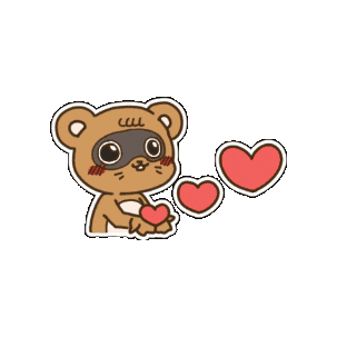 Heart Love Sticker by KUWAZAWA-Holdings