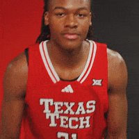 Latrell Hoover GIF by Texas Tech Basketball