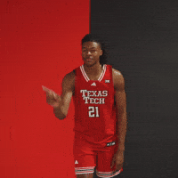 Latrell Hoover GIF by Texas Tech Basketball