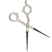 holytiger tiger barber haircut barbershop Sticker