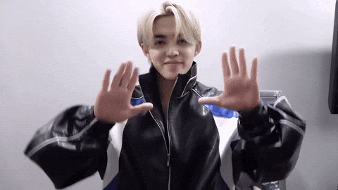 Waving Choi Seungcheol GIF