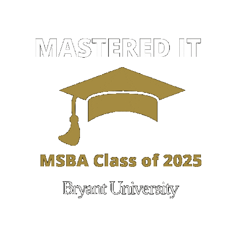 Sticker by Bryant Graduate Programs